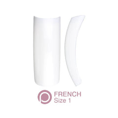 Pure Nails French Nail Tips - Size 1