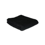 Hair Tools Luxury Black Towels - 100% Pure Cotton Salon Towels 50cm x 85cm 12 Pack
