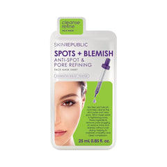 Skin Republic Spots + Blemish Face Mask Sheet