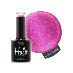 Halo Gel Polish - Cerise Sparkle