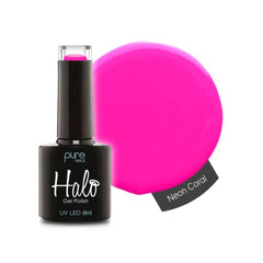 Halo Gel Polish - Neon Coral