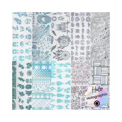 HALO Create - Nail Foils - Holographic Patterns