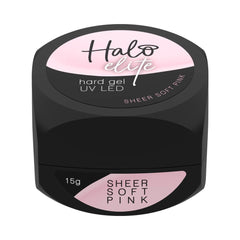 HALO ELITE - Hard Gel Sheer Soft Pink 15g