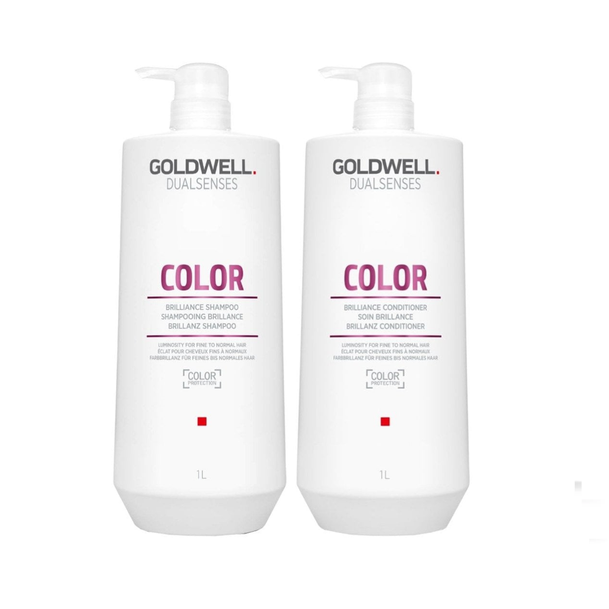 Goldwell - Color Brilliance - Shampoo 1000ml & Conditioner 1000ml