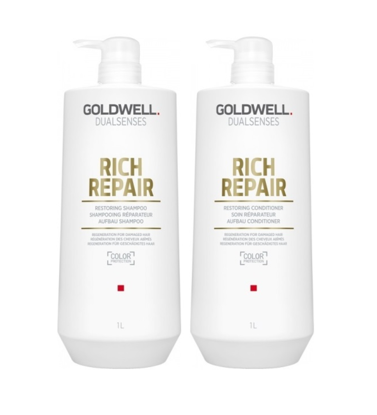 Goldwell - Rich Repair - Shampoo 1000ml & Conditioner 1000ml