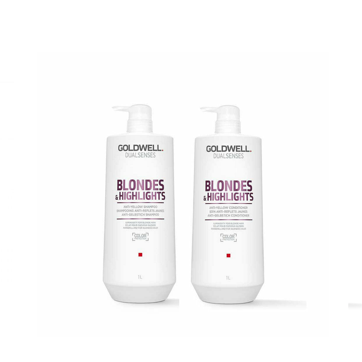 Goldwell - Blonde & Highlights - Shampoo 1000ml & Conditioner 1000ml