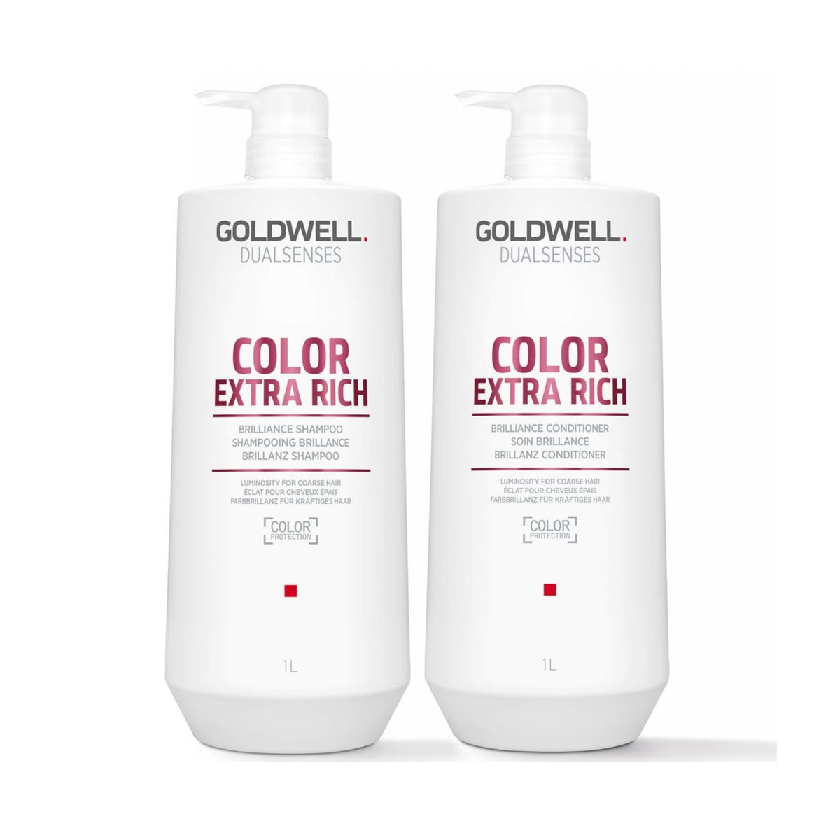 Goldwell - Color Extra Rich - Shampoo 1000ml & Conditioner 1000ml