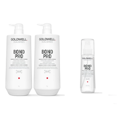 Goldwell - Bond Pro - Shampoo 1000ml & Conditioner 1000ml & Structure Spray 150ml