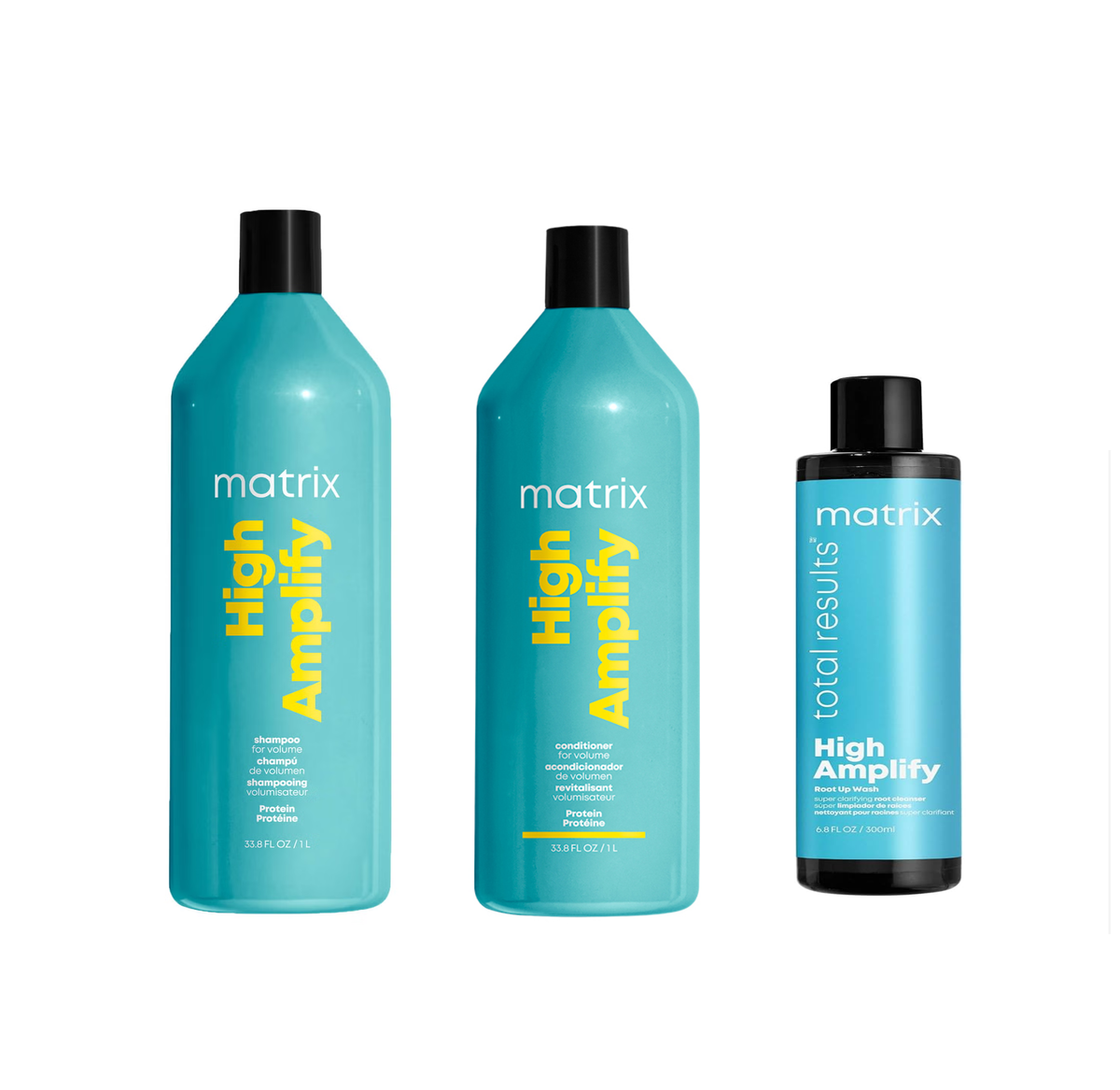 Total Results - High Amplify Shampoo 1000ml & Conditioner 1000ml & Root Wash