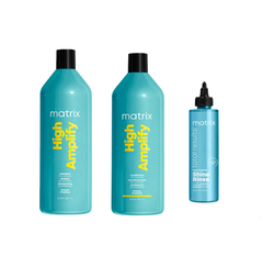 Total Results - High Amplify Shampoo 1000ml & Conditioner 1000ml & Lamellar Treatment