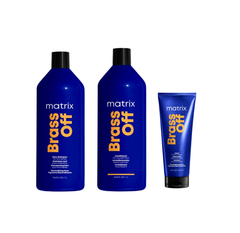 Total Results - Brass Off - Shampoo 1000ml & Conditioner 1000ml & Mask 200ml