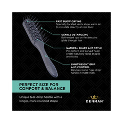 Denman D200 Black Skeleton Vent Brush