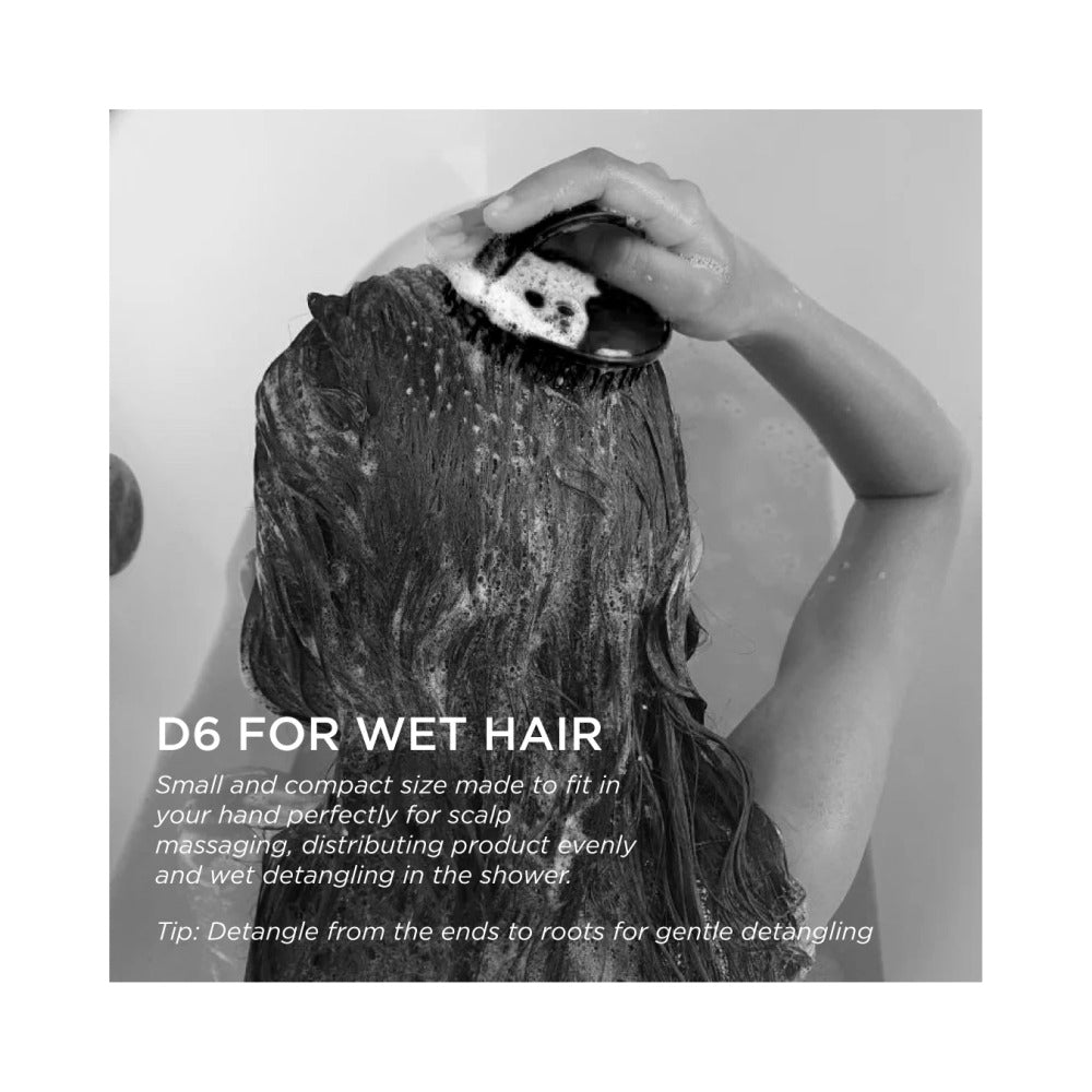 Denman D6 Black Palm Styler Brush
