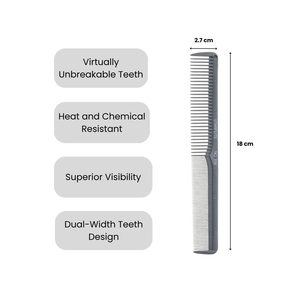 Denman Starflite SF858SP Stylist Cutting Comb