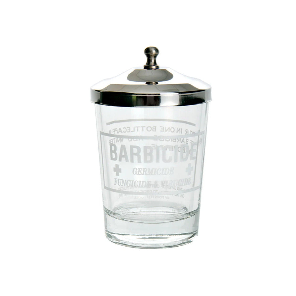 Barbicide Sterilising Glass Jar - Manicure Table Jar