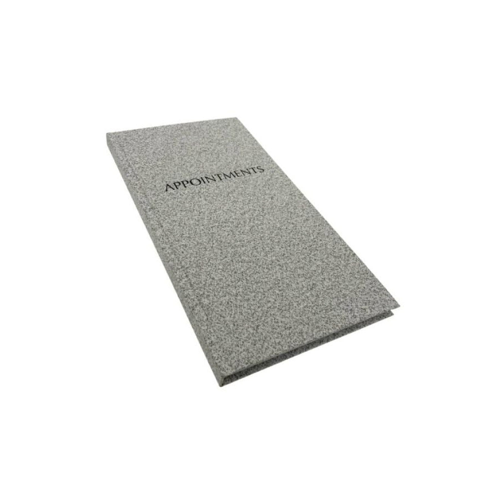 Appointment Book 3Asst Stone Grey