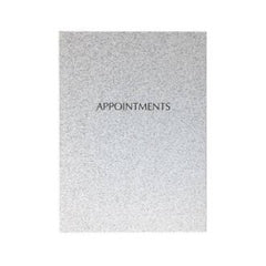 Appointment Book 6Asst Stone Grey