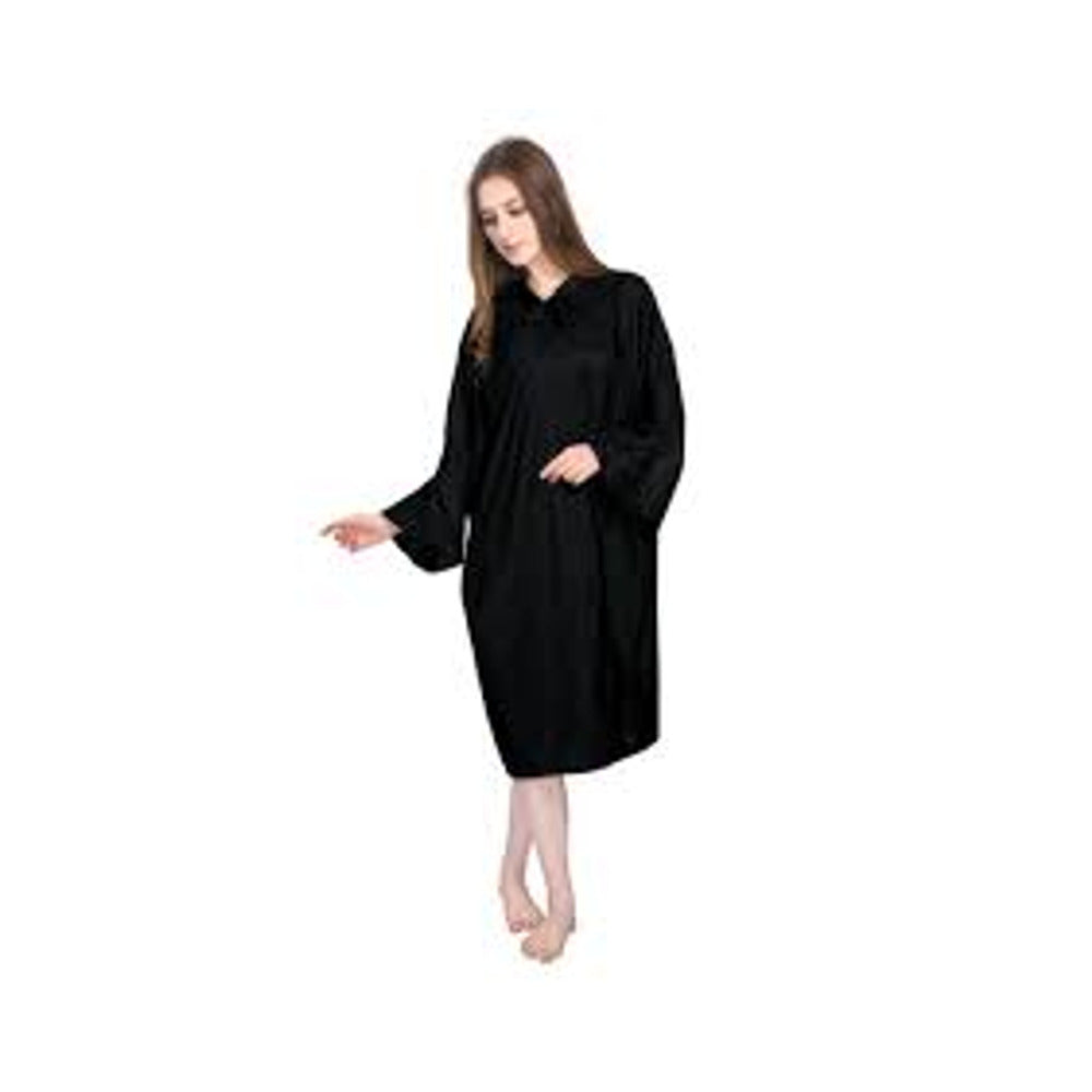 Dolly Black Sleeved Tie Neck