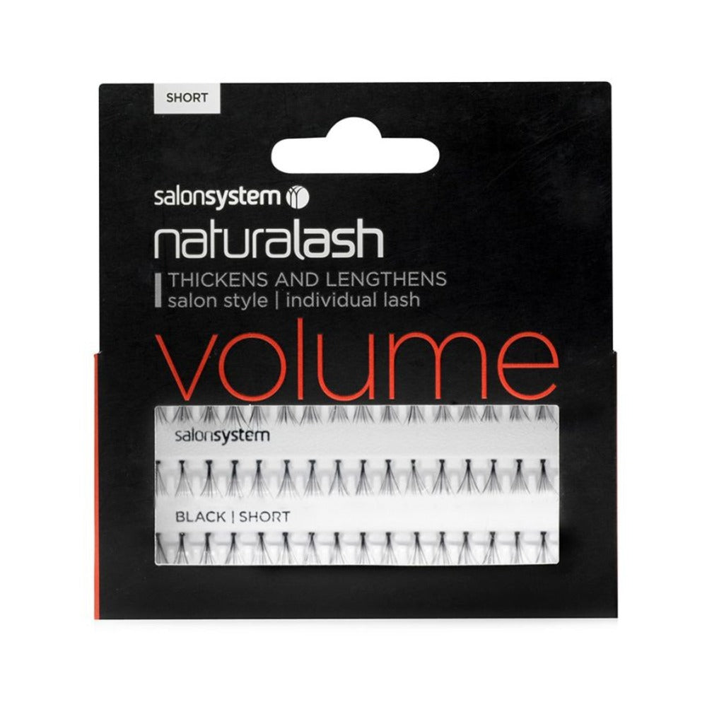 Salon System - Flare Black Short Lashes