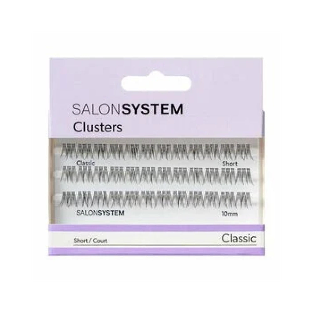 Salon System - Flare Black Short Lashes