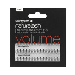Salon System - Flare Black Long Lashes