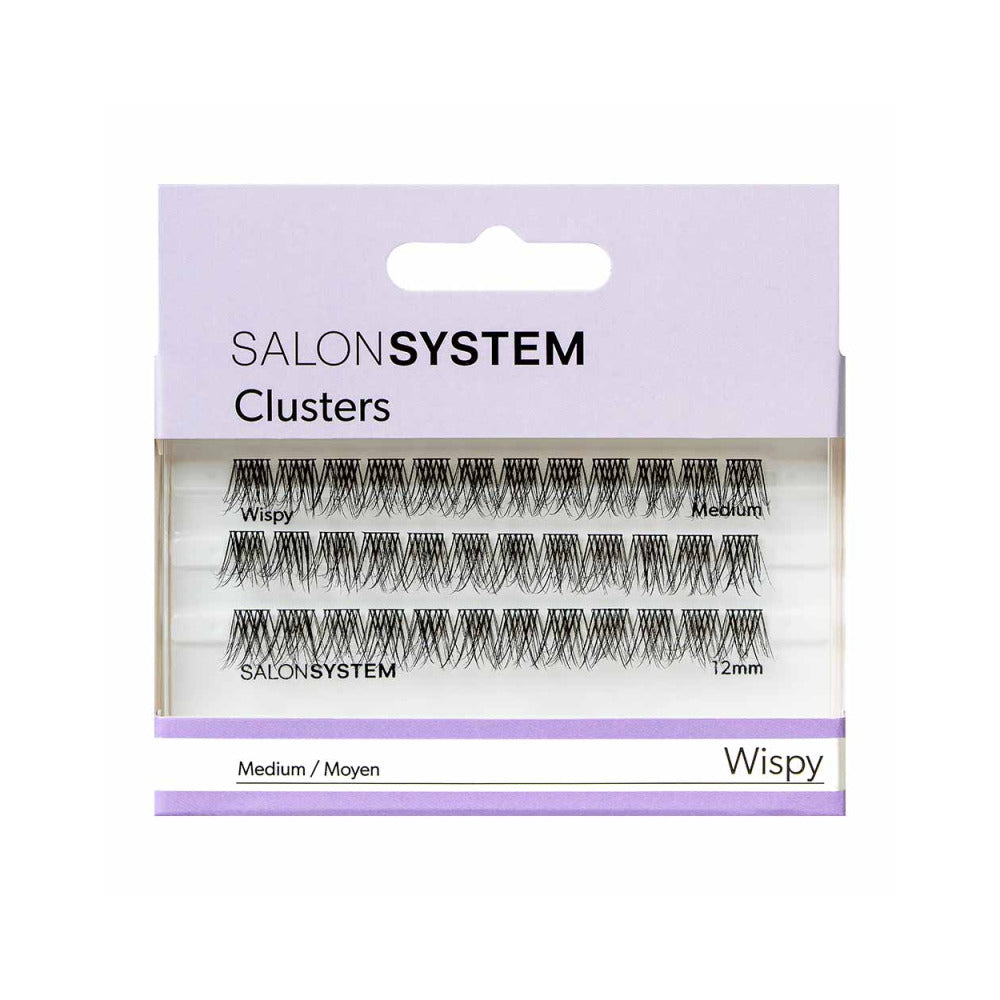 Salon System - Flare Black Long Lashes
