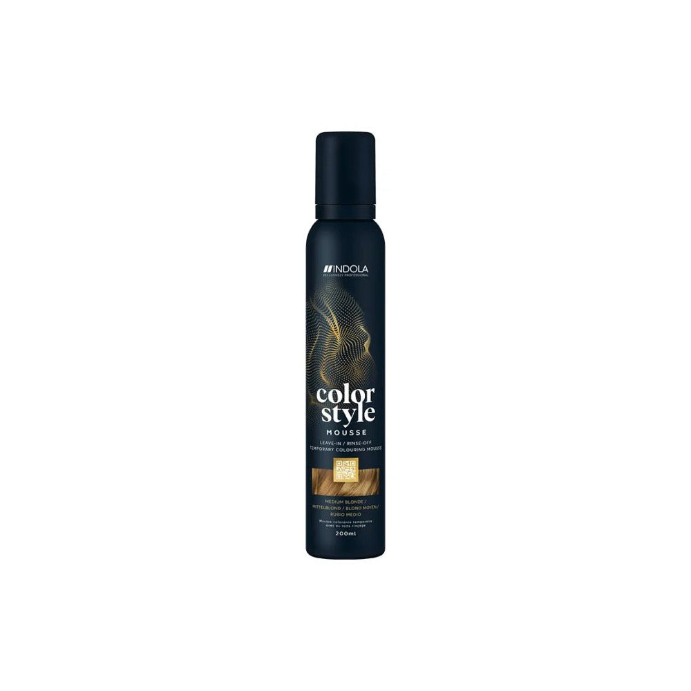 Indola Color Style Mousse - Medium Blonde