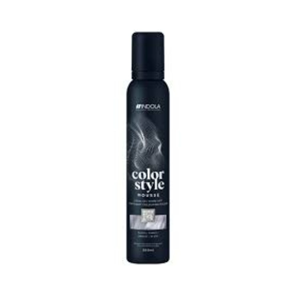 Indola Color Style Mousse - Silver