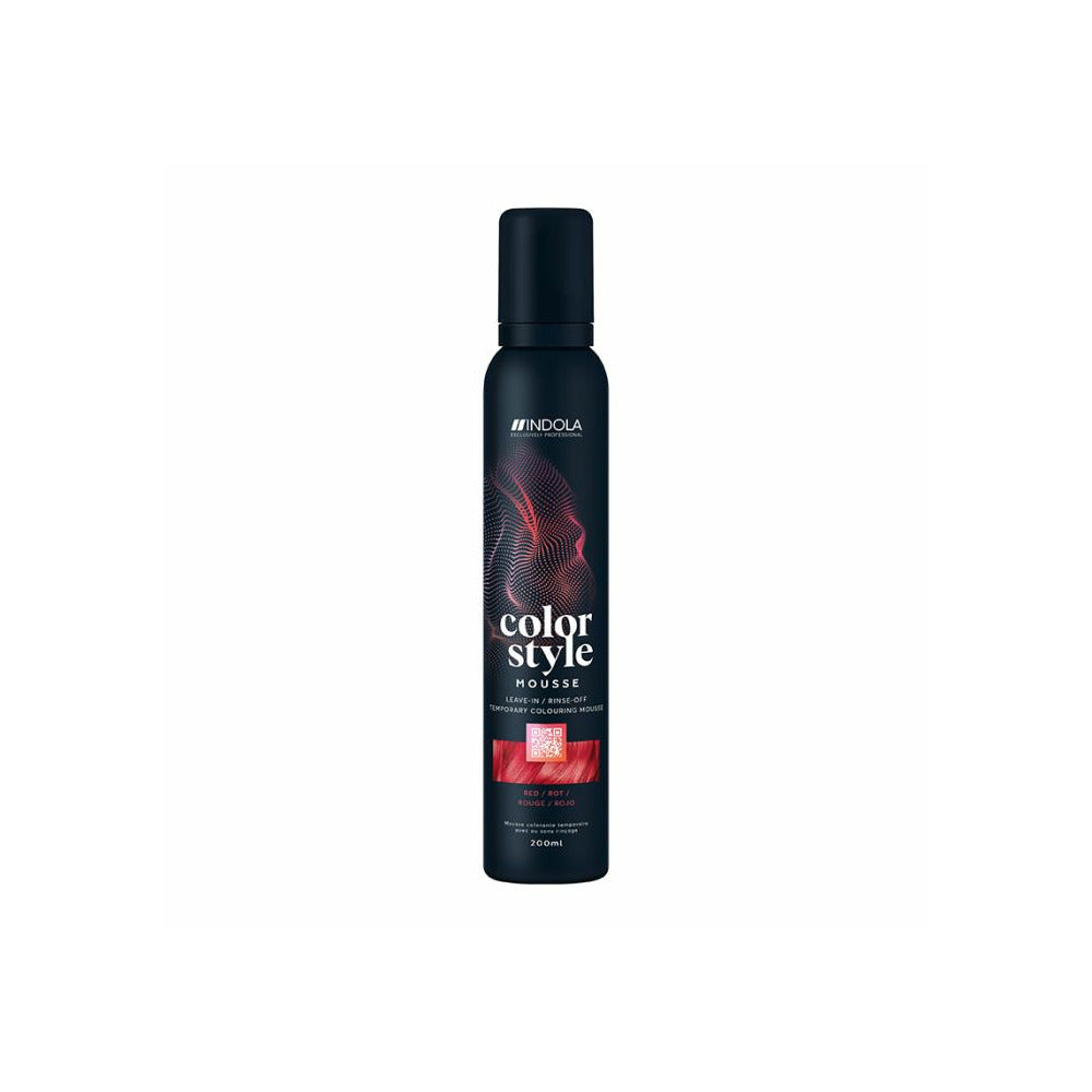 Indola Color Style Mousse - Red