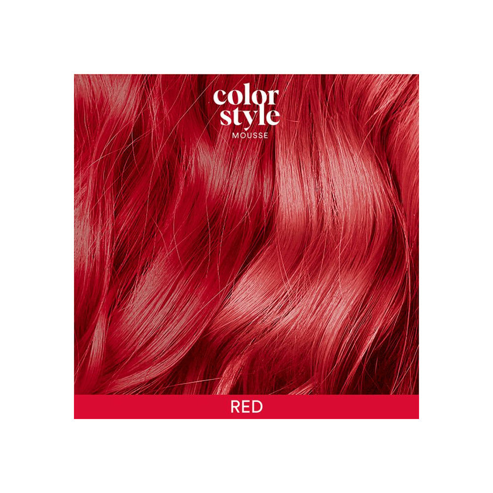 Indola Color Style Mousse - Red