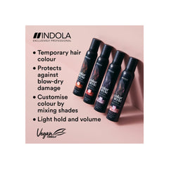 Indola Color Style Mousse - Red