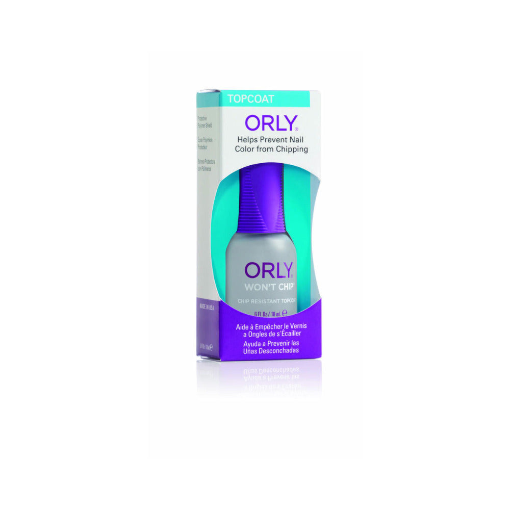 Orly TOPCOATS - Won't Chip 18ml