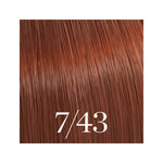 Wella Professionals Color Touch 7/43 Medium Red Gold Blonde - Demi-Permanent Hair Colour - 60ml