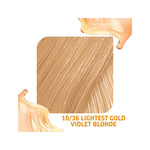 Wella Professionals Colour Fresh Semi Permanent Hair Colour 10/36 Platinum Blonde Golden Violet 75ml