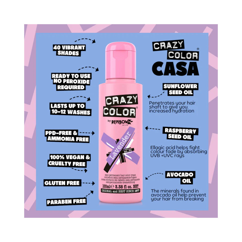Crazy Color Lavender