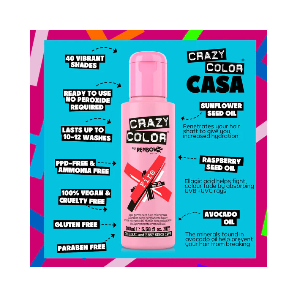 Crazy Color Fire