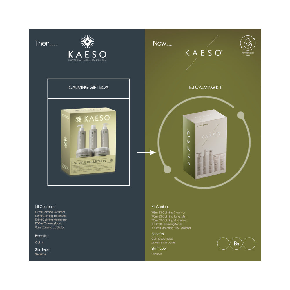 Kaeso Calming - Calming Collection Facial Kit