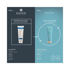 Kaeso Pedicure - Mandarin & Mint Yoghurt Foot & Leg Lotion 250ml