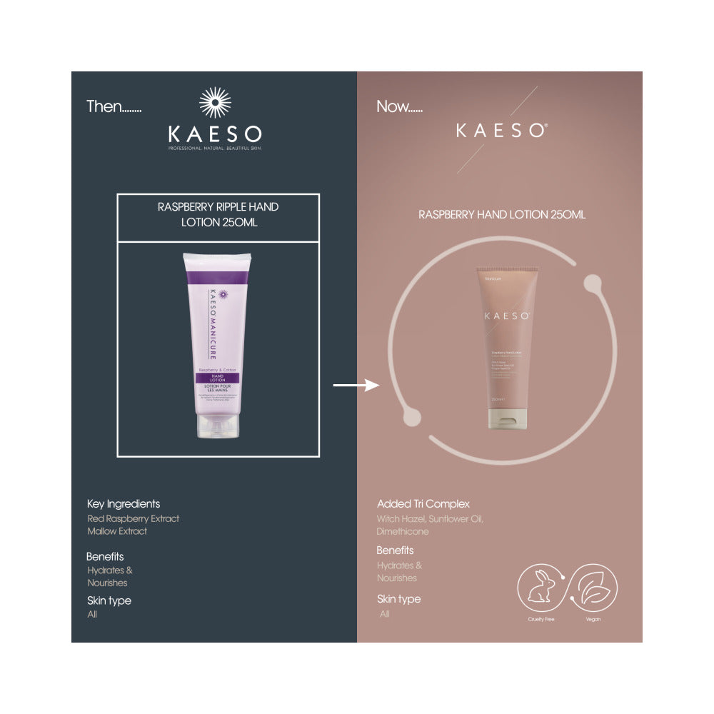 Kaeso Manicure - Raspberry Ripple Hand Lotion 250ml