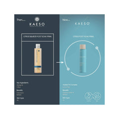 Kaeso Pedicure - Citrus Squeeze Foot Soak 195ml