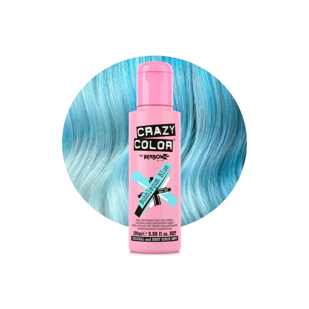 Crazy Color Bubblegum Blue