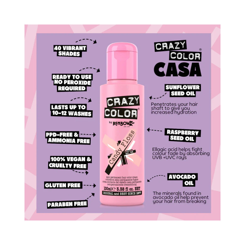 Crazy Color Candy Floss