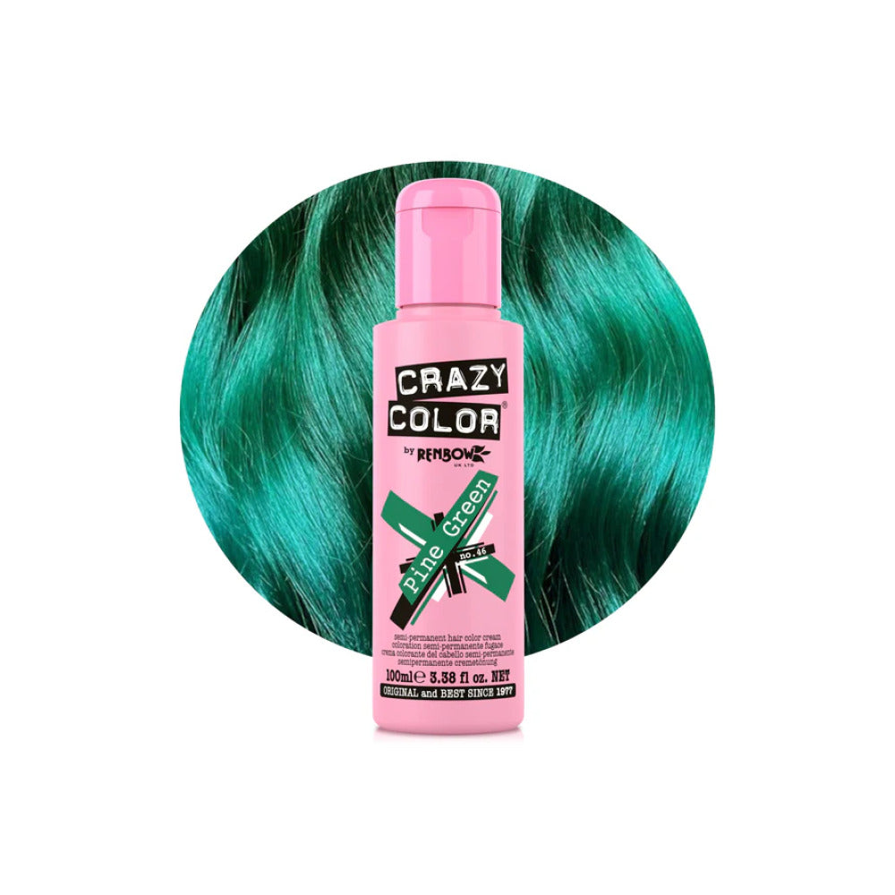 Crazy Color Pine Green