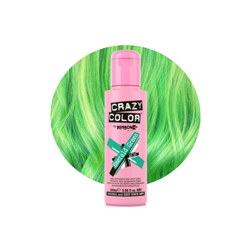 Crazy Color Emerald Green