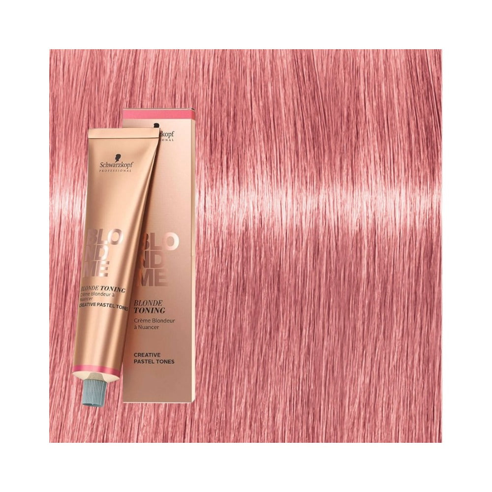 Schwarzkopf Blondme - Bond Enforcing Blonde Toning - Pastel Toning - Strawberry