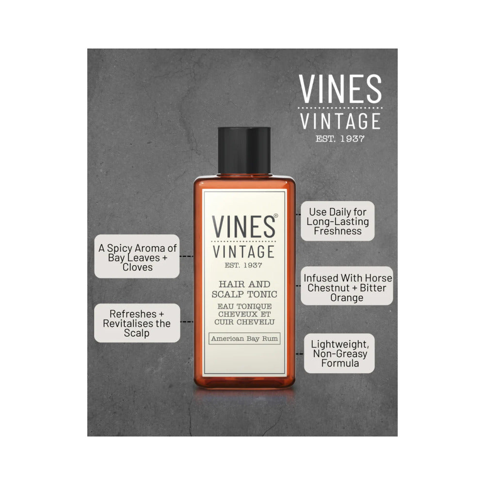 VINES VINTAGE - TONIC - American Bay Rum 200ml