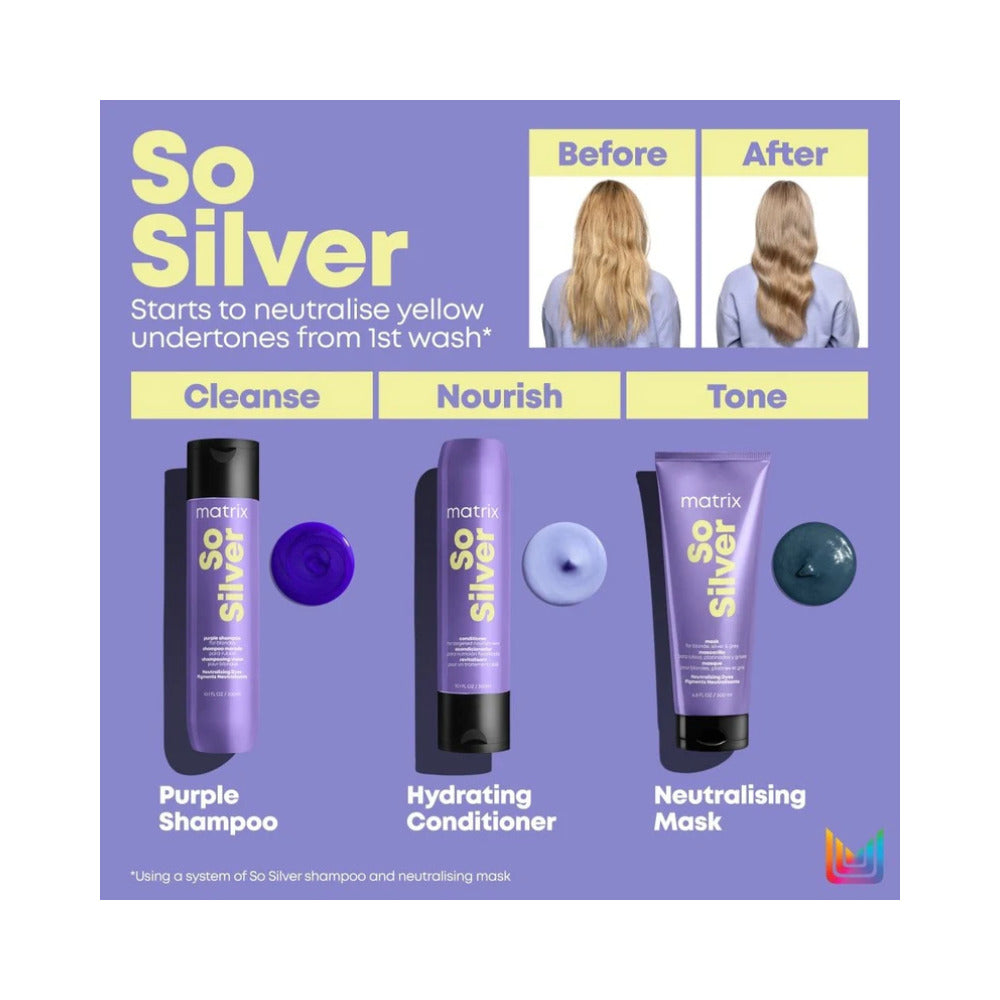 Total Results So Silver Shampoo 300ml