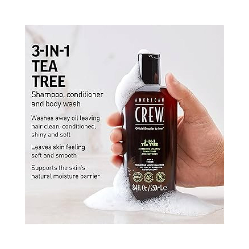 American Crew - Body & Fragrance - 3-In-1 Tea Tree