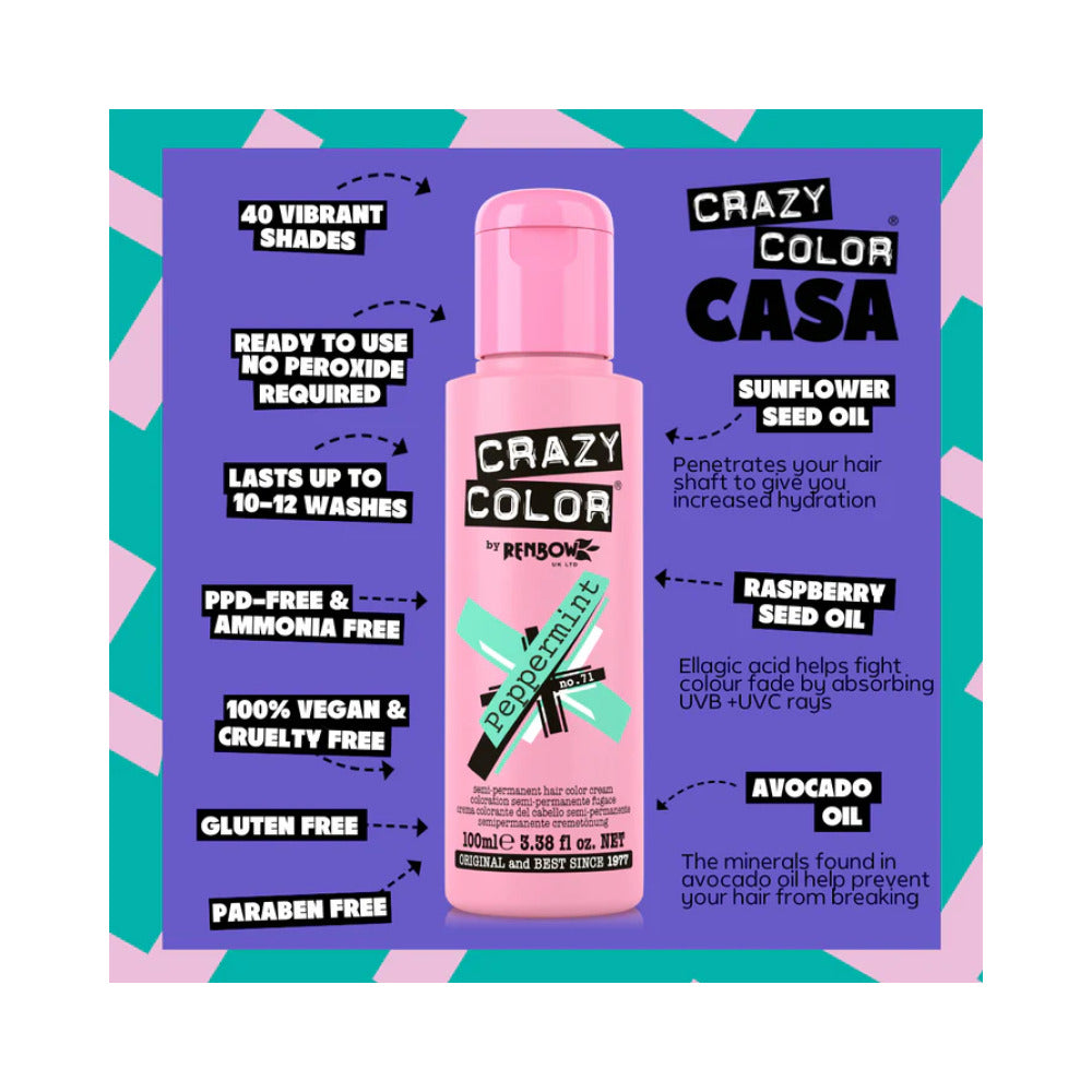 Crazy Color Peppermint