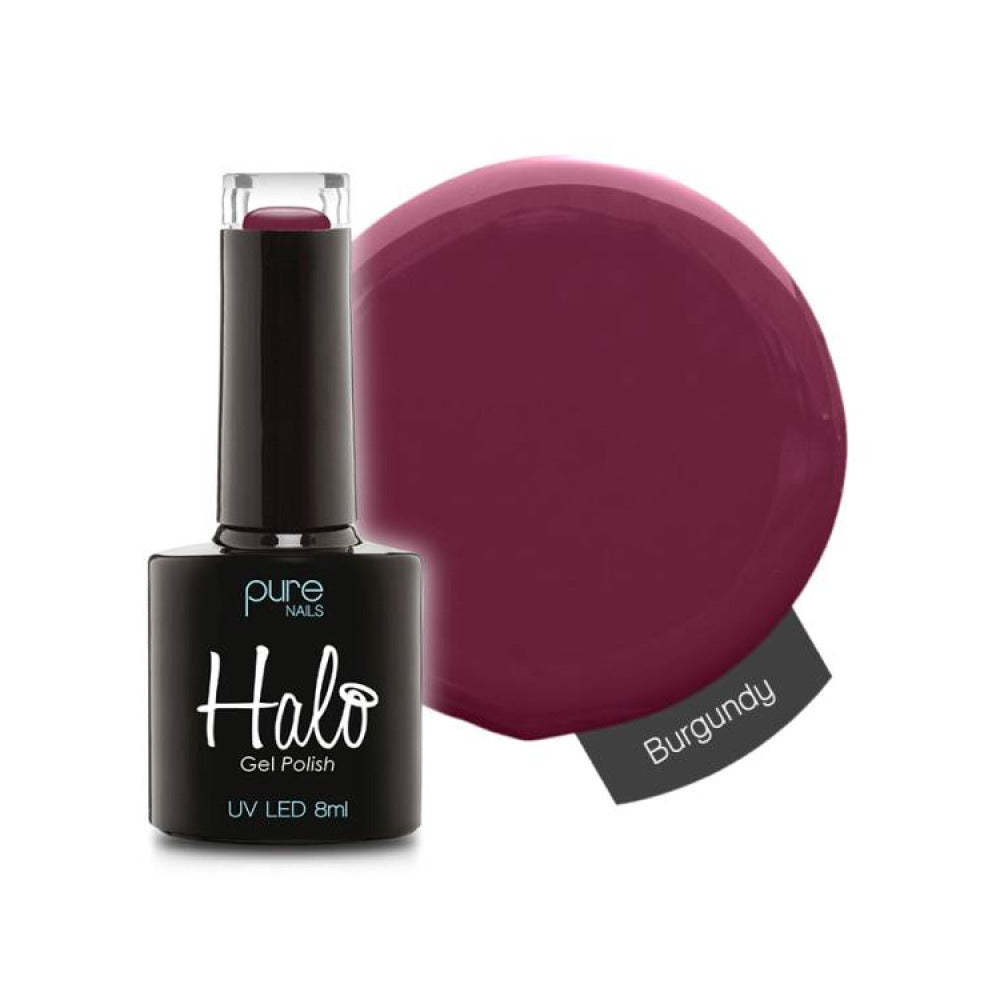 Halo Gel Polish - Burgundy - 8ml